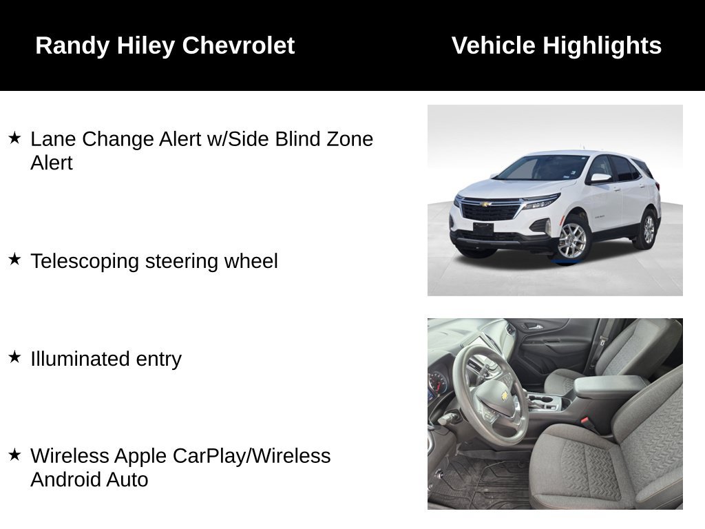 Used 2023 Chevrolet Equinox LT w/ LPO, Floor Liner Package AWD/4WD image 15