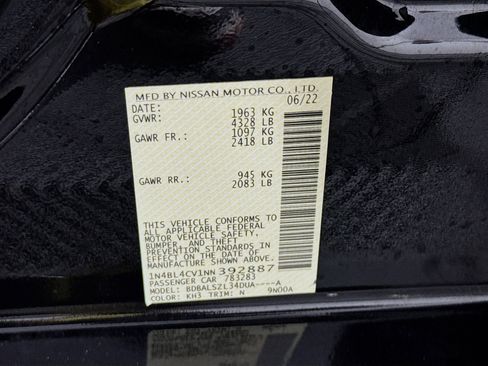 Used 2022 Nissan Altima 2.5 SR FWD image 39