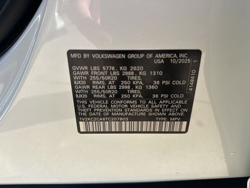 New 2026 Volkswagen Atlas Cross Sport SE image 28