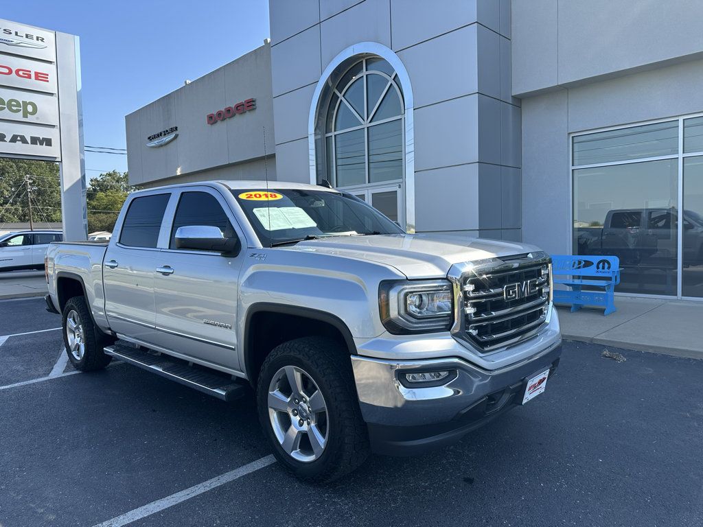 Used 2018 GMC Sierra 1500 SLT w/ SLT Premium Package AWD/4WD image 1