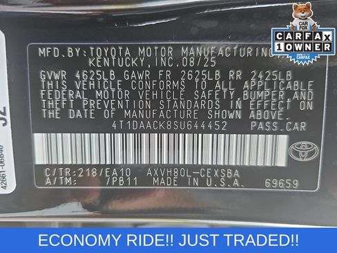 Used 2025 Toyota Camry SE FWD image 24