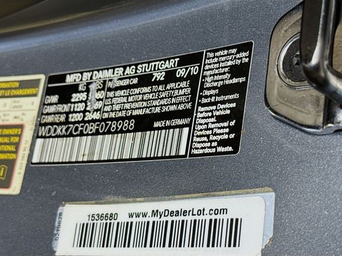 Used 2011 Mercedes-Benz E 550 Cabriolet image 38