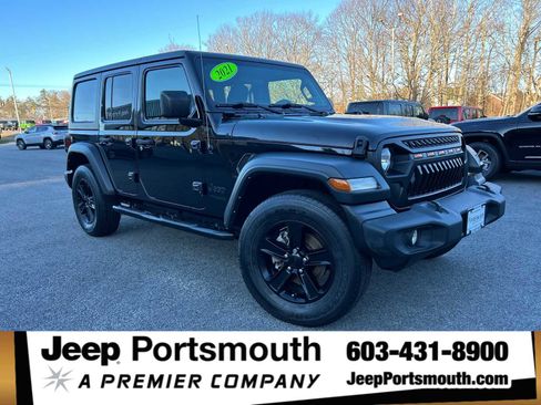 Used 2021 Jeep Wrangler Unlimited Sport image 1