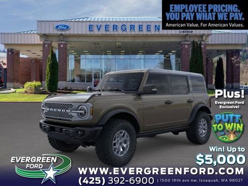 New 2025 Ford Bronco Badlands AWD/4WD image 1