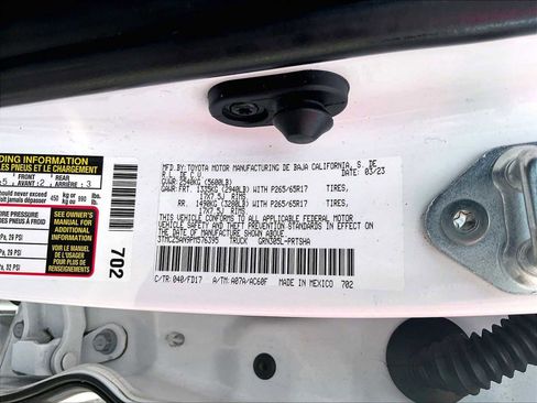 Used 2023 Toyota Tacoma TRD Sport w/ Black Out Package (TMS) AWD/4WD image 33