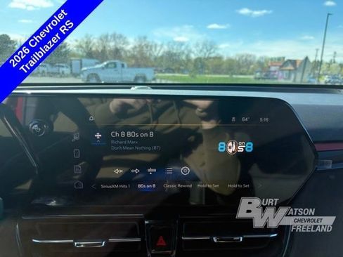 New 2026 Chevrolet TrailBlazer RS w/ Driver Confidence Package FWD image 20