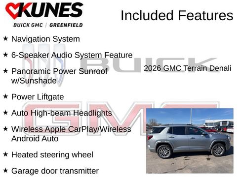 New 2026 GMC Terrain Denali image 3