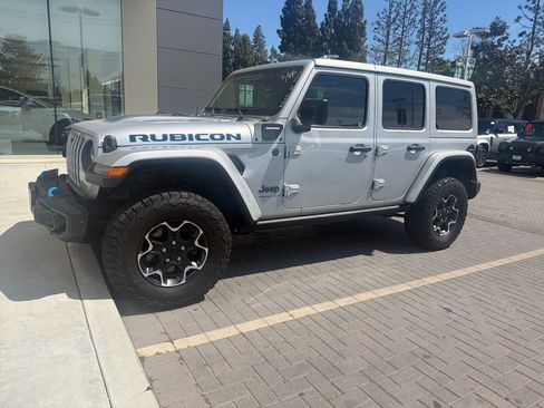 Used 2023 Jeep Wrangler Unlimited Rubicon 4xe w/ Steel Bumper Group image 1