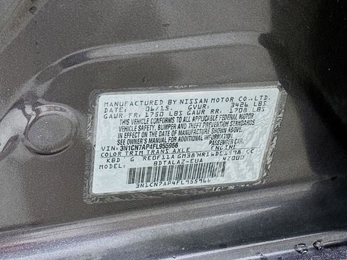 Used 2015 Nissan Versa S Plus FWD image 26