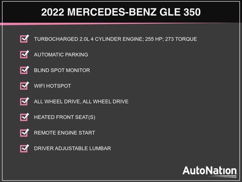 Certified 2022 Mercedes-Benz GLE 350 4MATIC image 3