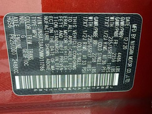 Used 2021 Nissan Rogue S image 18