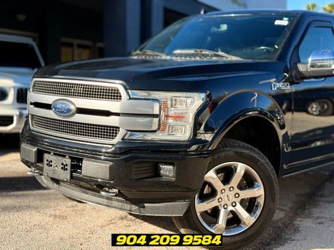 Used 2018 Ford F150 Platinum w/ Equipment Group 701A Luxury AWD/4WD image 2