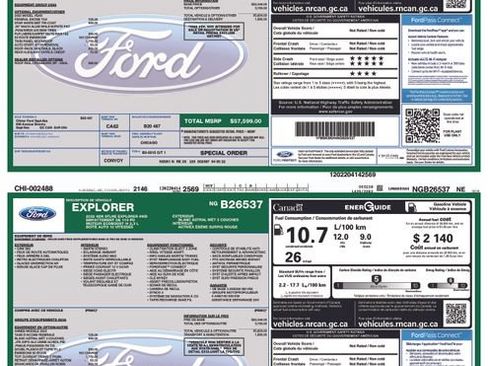 Used 2022 Ford Explorer ST-Line AWD/4WD image 5