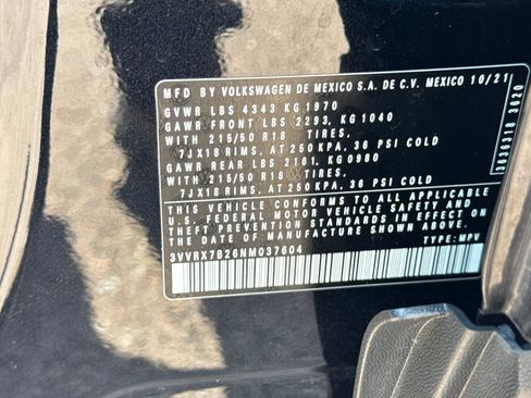 Used 2022 Volkswagen Taos SE image 28