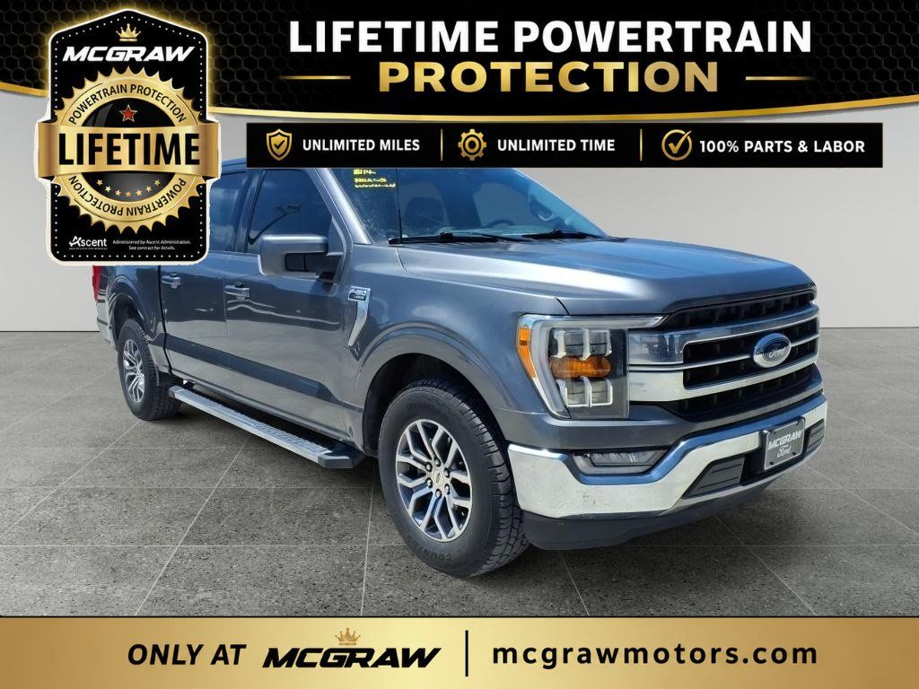 Used 2021 Ford F150 Lariat w/ Max Trailer Tow Package RWD image 7