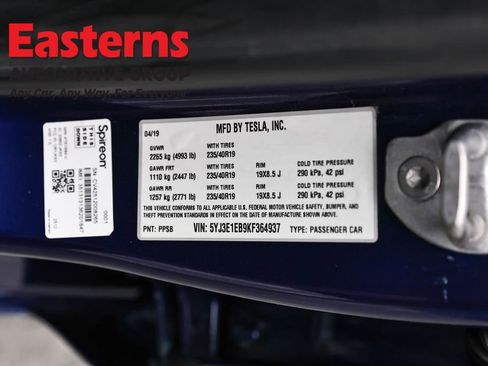 Used 2019 Tesla Model 3 Long Range AWD/4WD image 29