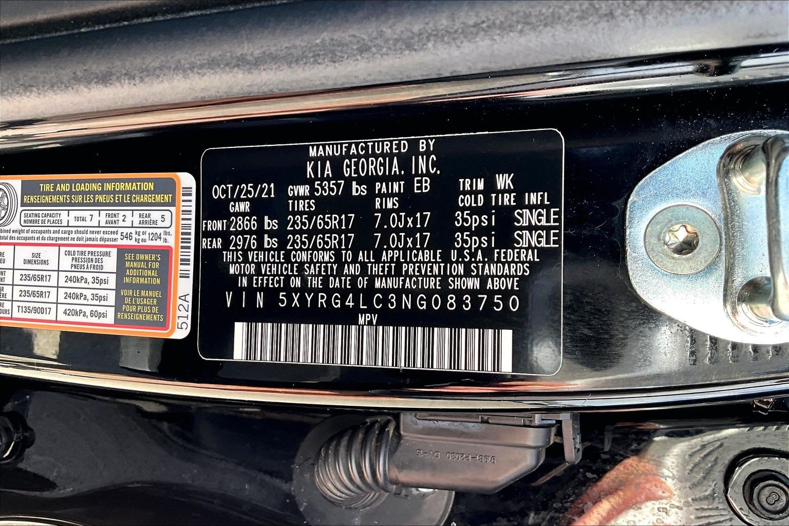 Used 2022 Kia Sorento LX FWD image 34