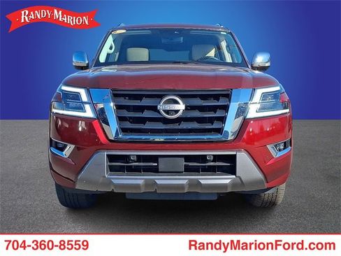 Used 2022 Nissan Armada Platinum w/ Captain's Chairs Package image 2