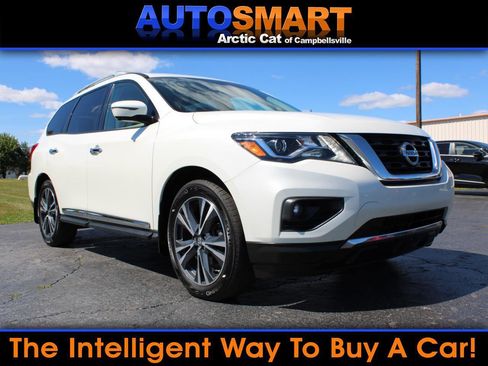 Used 2017 Nissan Pathfinder Platinum w/ Cargo Package FWD image 1