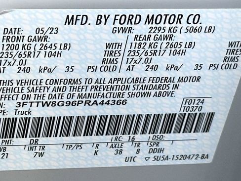 Certified 2023 Ford Maverick Tremor w/ Tremor Off-Road Package image 55