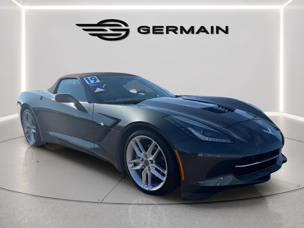 Used 2019 Chevrolet Corvette Stingray Convertible w/ 2LT Preferred Equipment Group RWD image 3