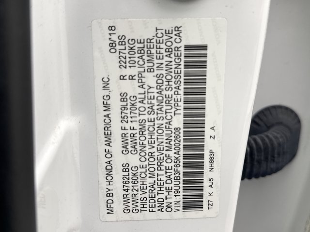 Used 2019 Acura TLX w/ Technology & A-SPEC Package AWD/4WD image 12