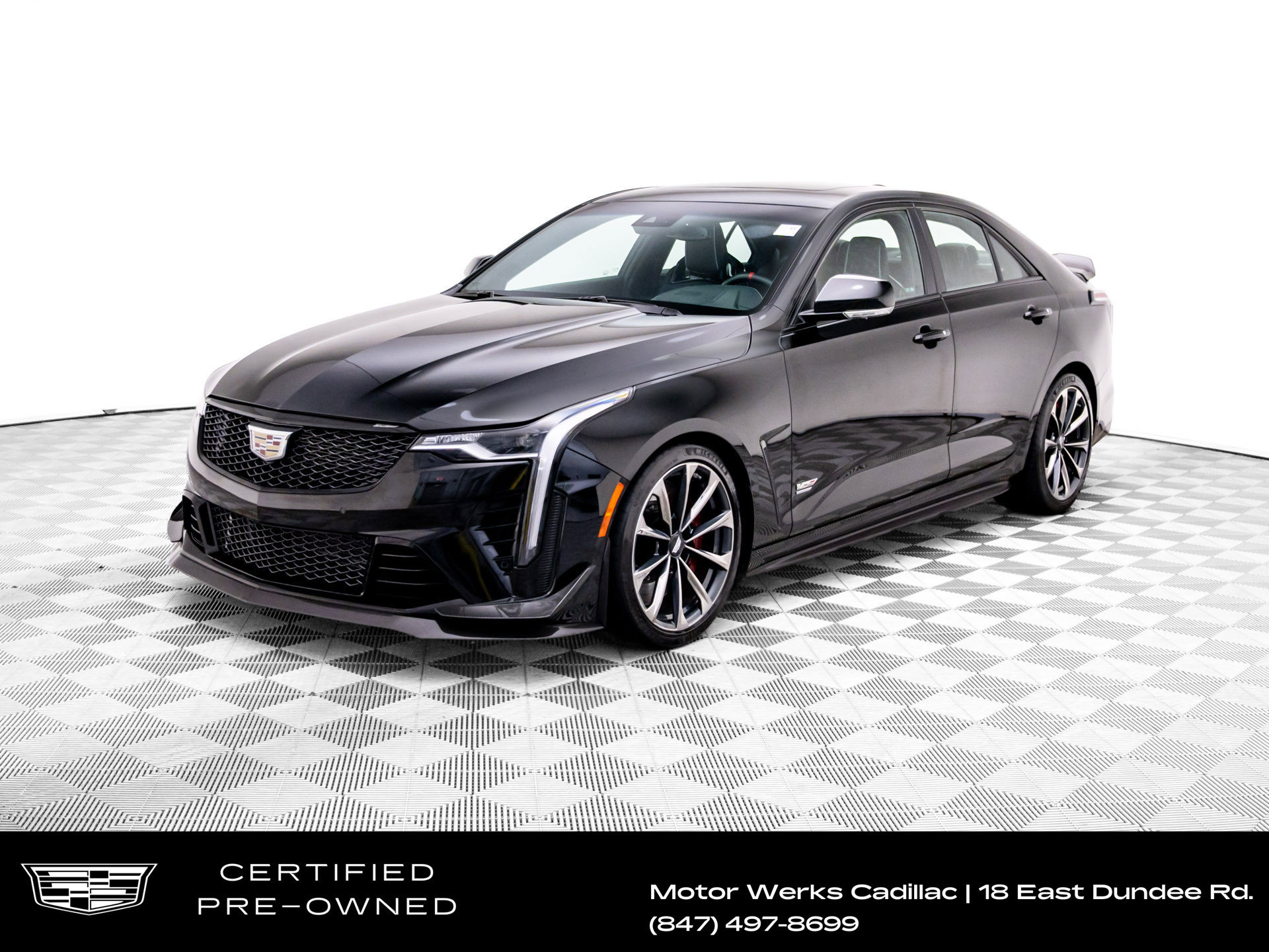 Certified 2024 Cadillac CT4 V Blackwing w/ Carbon Fiber 1 Package RWD 360° Tour