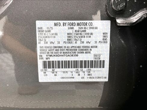 New 2026 Ford Explorer Active image 8