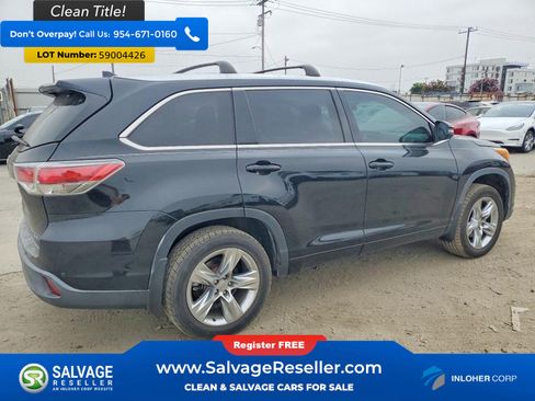 Used 2015 Toyota Highlander Limited AWD/4WD image 4