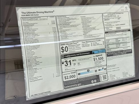 Used 2026 BMW 330i Sedan w/ Convenience Package RWD image 29