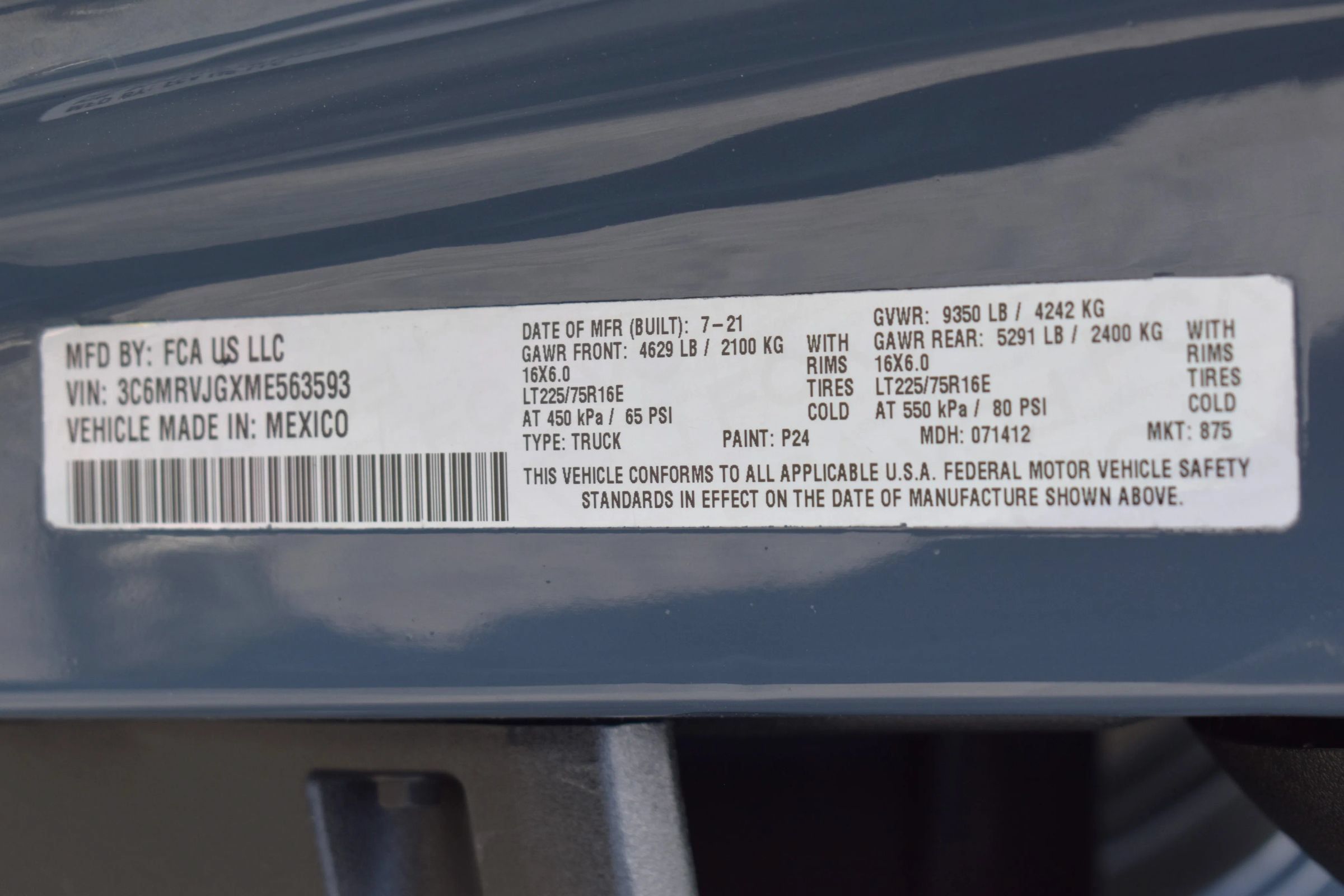 Used 2021 RAM ProMaster 3500 FWD image 58