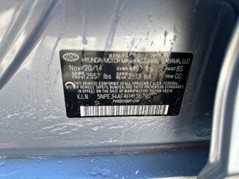 Used 2015 Hyundai Sonata Limited w/ Option Group 06 image 28