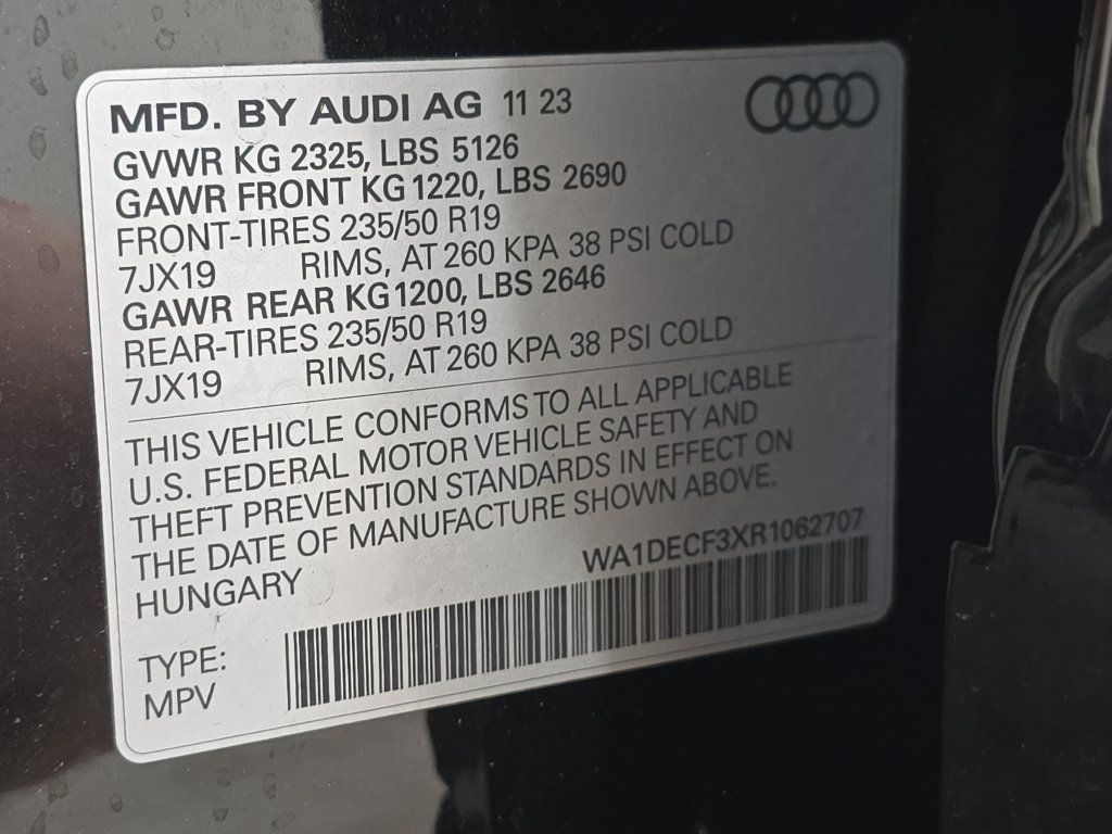 Used 2024 Audi Q3 2.0T Premium AWD/4WD image 34