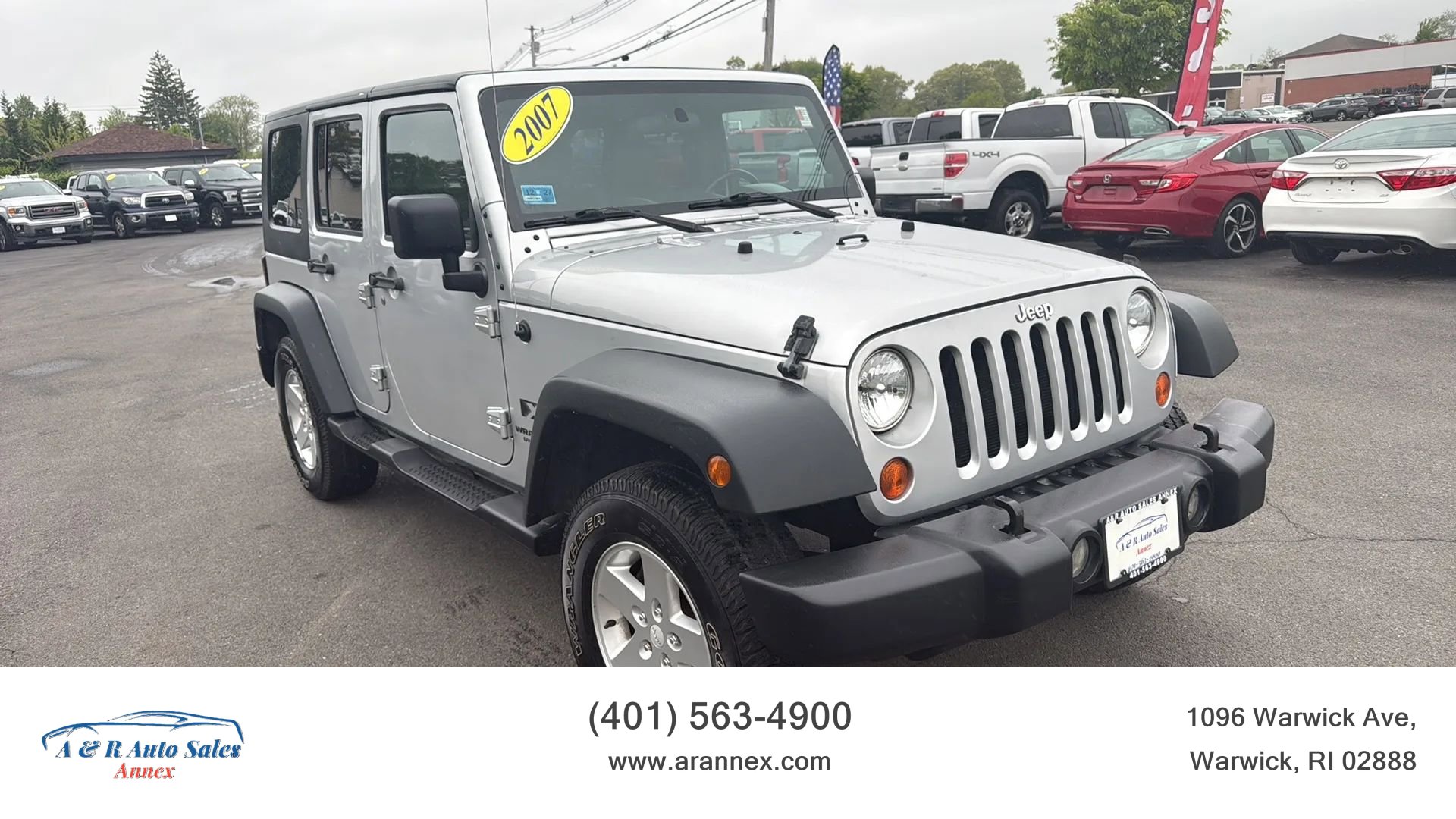 Used 2007 Jeep Wrangler Unlimited X AWD/4WD image 1