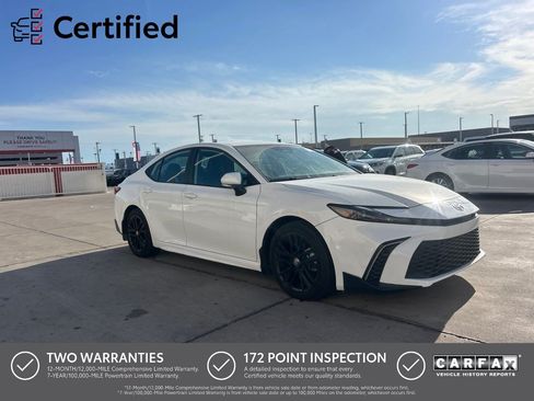 Used 2025 Toyota Camry SE w/ Multimedia Upgrade Package FWD image 1