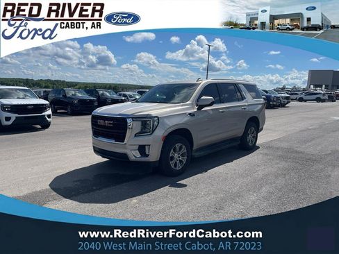 Used 2023 GMC Yukon SLE RWD image 1