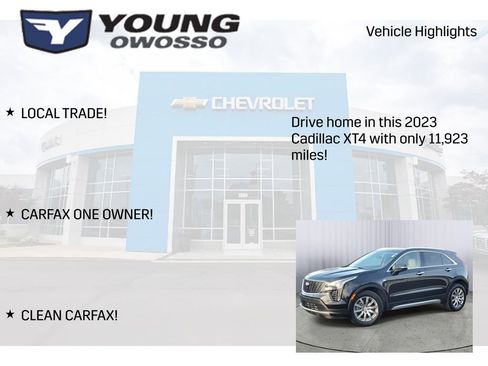 Certified 2023 Cadillac XT4 Premium Luxury w/ Cold Weather Package image 8