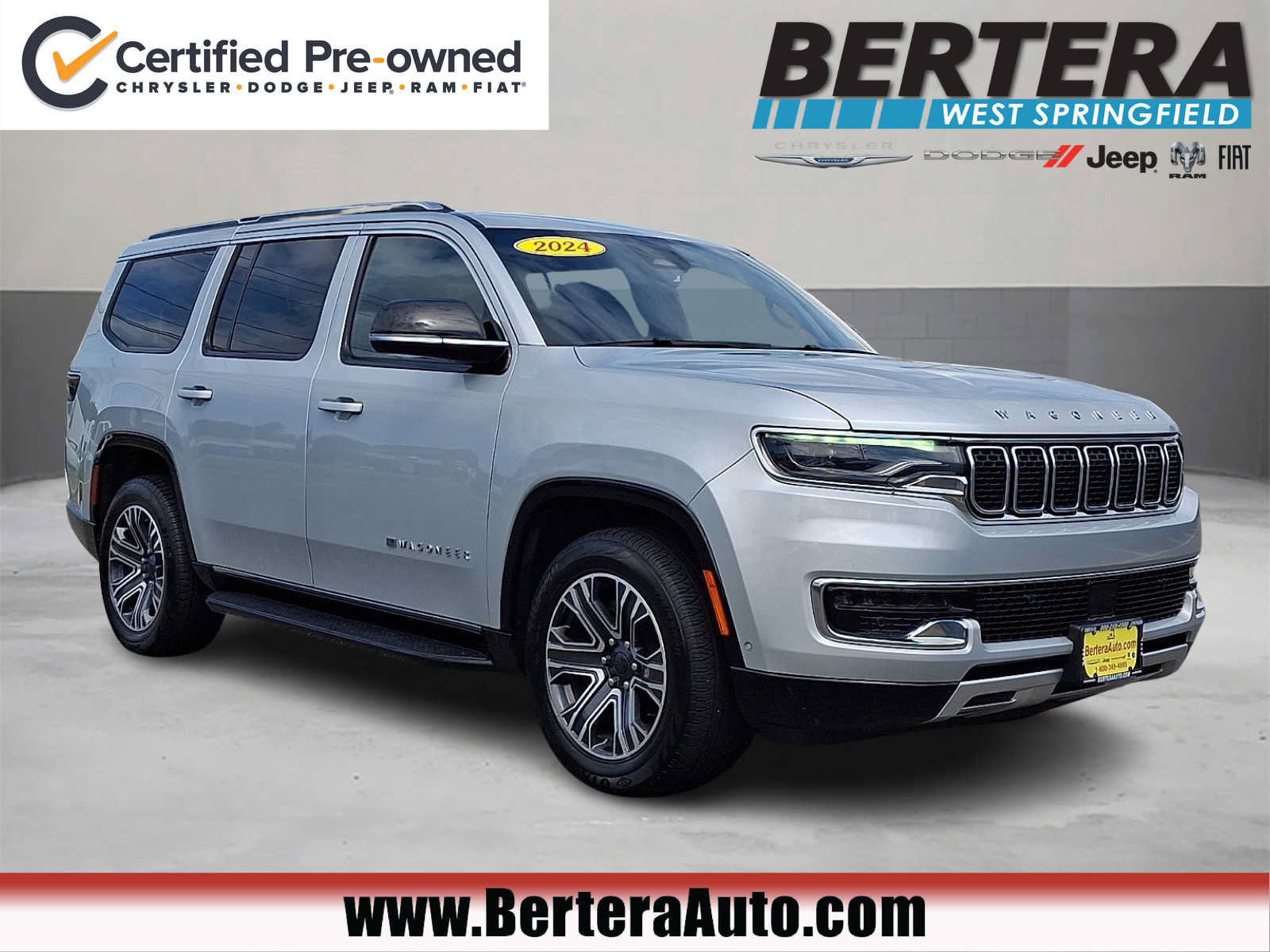 Certified 2024 Jeep Wagoneer Series II w/ Flexible Seating Group AWD/4WD image 1