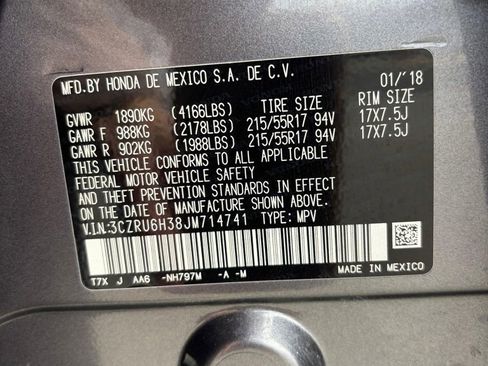 Used 2018 Honda HR-V LX image 22