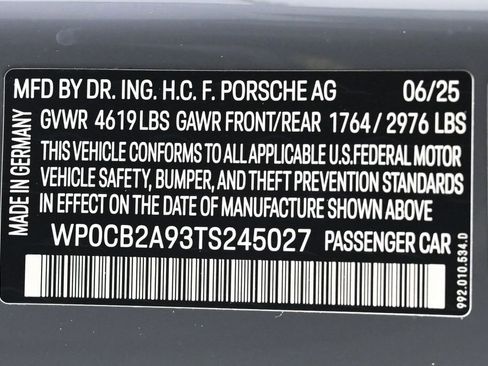 Used 2026 Porsche 911 Carrera GTS RWD image 35