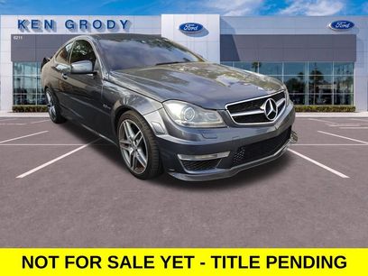 Used 2012 Mercedes-Benz C 63 AMG Coupe