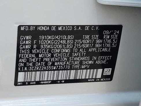 Used 2025 Honda HR-V LX image 27