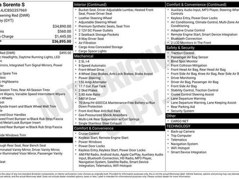 Used 2025 Kia Sorento S image 4