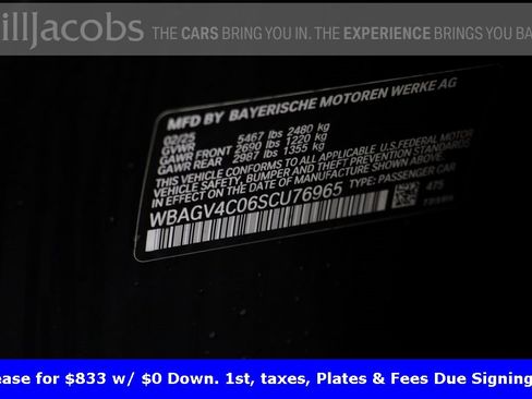 Certified 2025 BMW 840i xDrive w/ M Sport Professional Package image 24