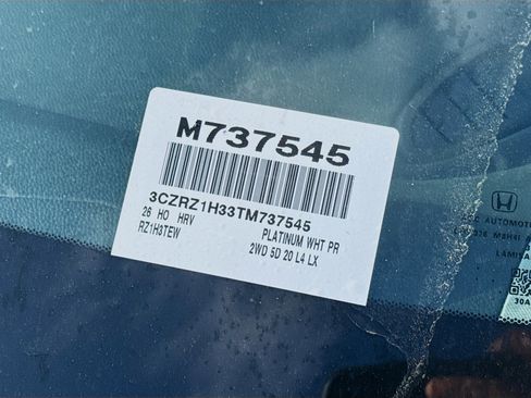 New 2026 Honda HR-V LX image 26