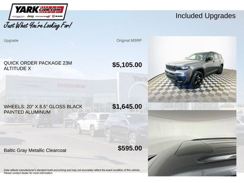 Certified 2024 Jeep Grand Cherokee L Altitude AWD/4WD image 5