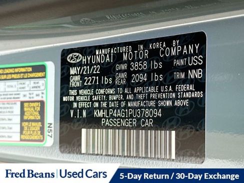 Used 2023 Hyundai Elantra Limited image 33