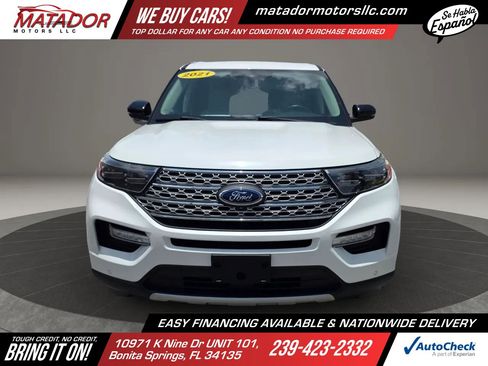 Used 2021 Ford Explorer Limited w/ Equipment Group 301A RWD image 2