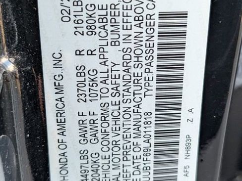 Certified 2020 Acura TLX w/ A-SPEC Pkg image 35