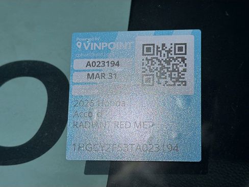 New 2026 Honda Accord Sport image 27